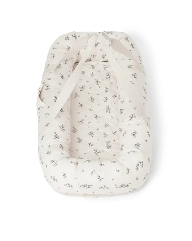 Garbo&Friends - Satin Baby Nest - Bluebell - Babynest - Biologisch Satijn katoen