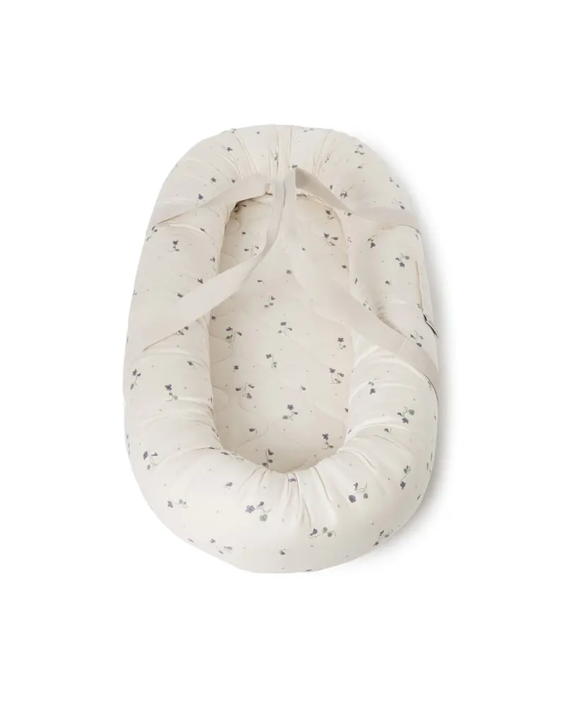 Garbo&Friends - Satin Baby Nest - Viola - Babynest - Biologisch Satijn Katoen