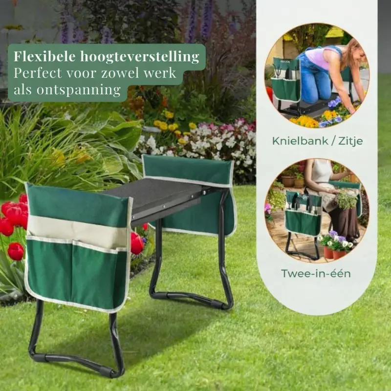 GardenEase™ Knie En Zitkruk