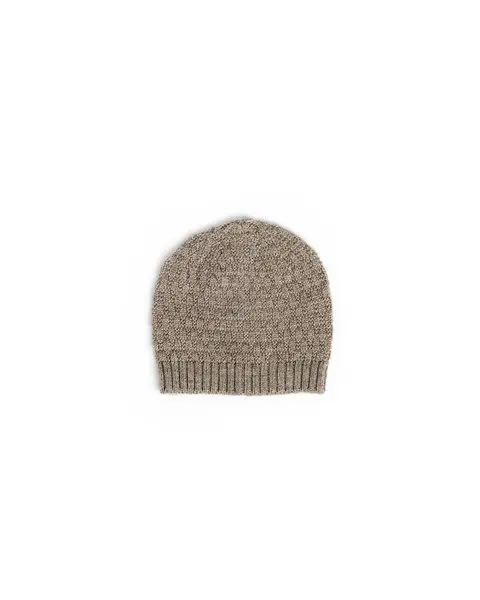 Gebreid mutsje - Merino wol - Nature/Beige - Smallstuff