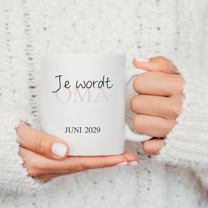 Gepersonaliseerde mok | Je wordt