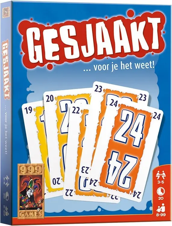 Gesjaakt - Kaartspel