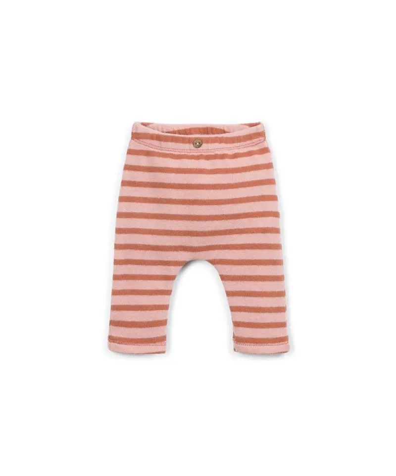 Gestreepte jersey legging - Katoenmix - Tapestry - Play Up