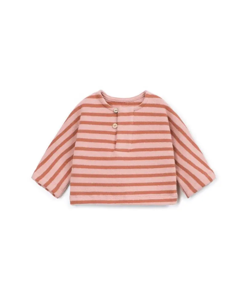 Gestreepte jersey top - Katoenmix - Tapestry - Play Up