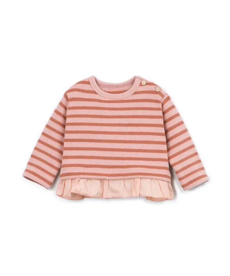 Gestreepte sweater Tapestry – Katoen & gerecycled katoen – Play Up
