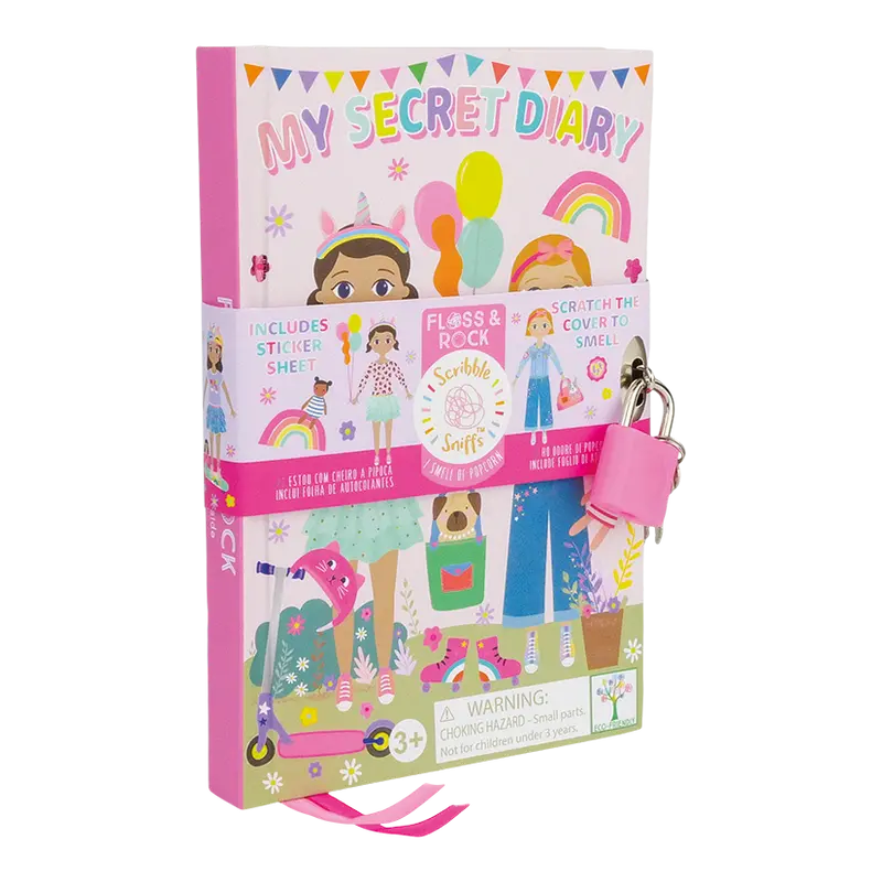 Geurig Geheim Dagboek Best Friends | Floss & Rock