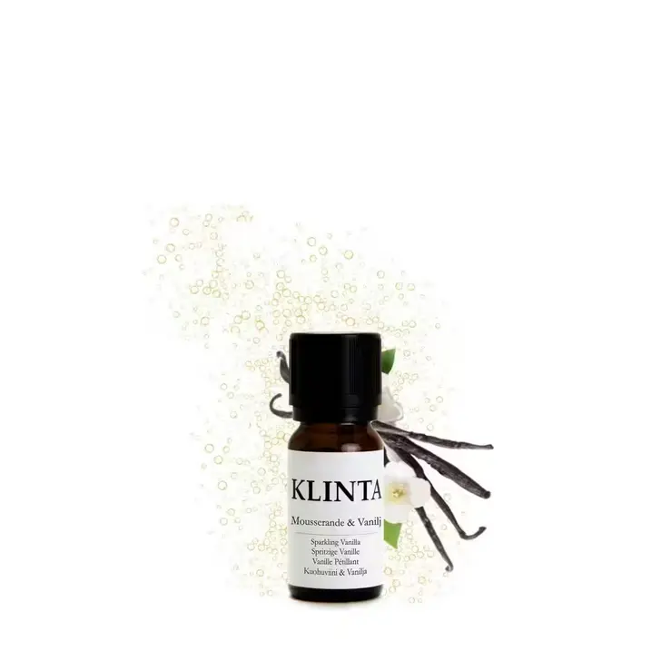 Geurolie / Doftolja Mousserande & Vanilj 10 ml - Klinta