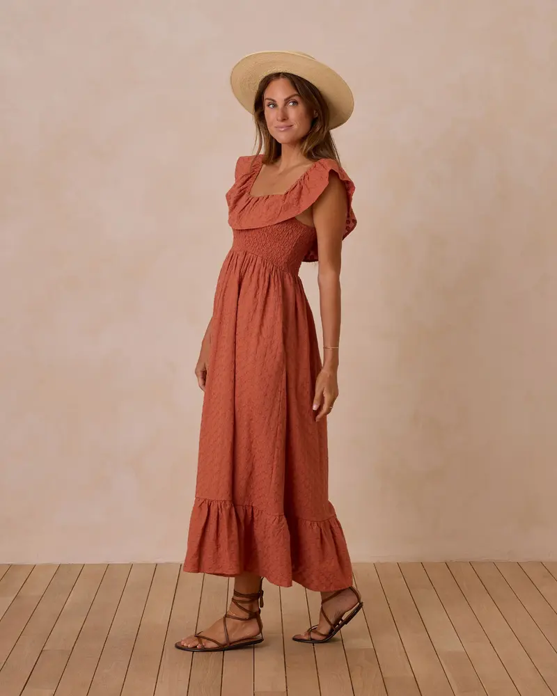 Gia dress poppy Rylee & Cru