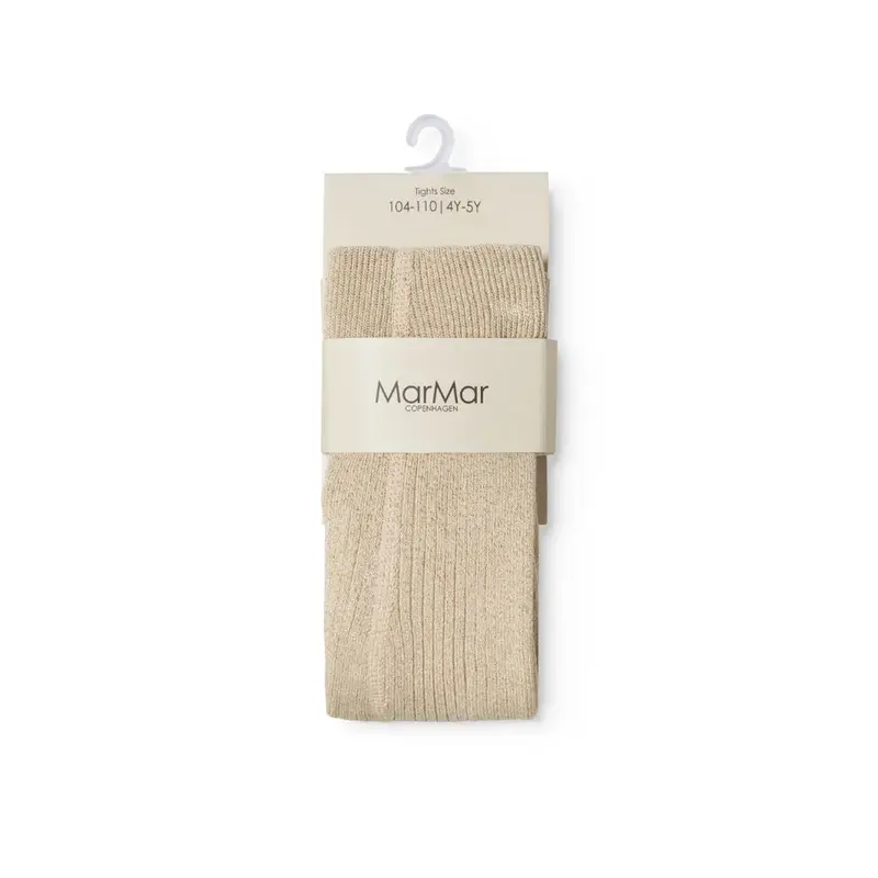 Glitter maillot - Katoenmix - Gold Glitter - MarMar Copenhagen