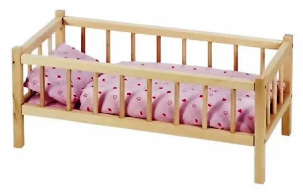 Goki Poppenbed met Spijlen