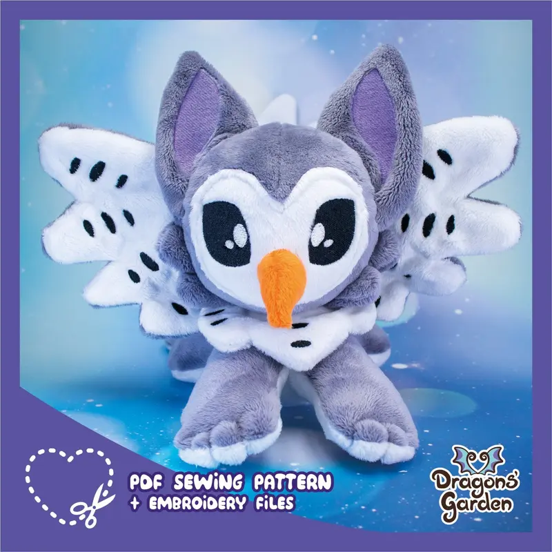 Griffin Plushie Sewing Pattern