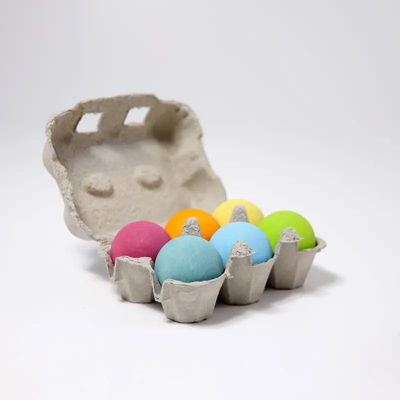 Grimms Pastel Renklerde Ahşap Toplar