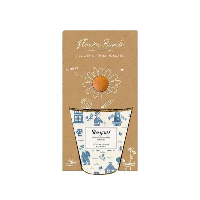 Grow kit met zaadbommetje "For you" - Blossombs