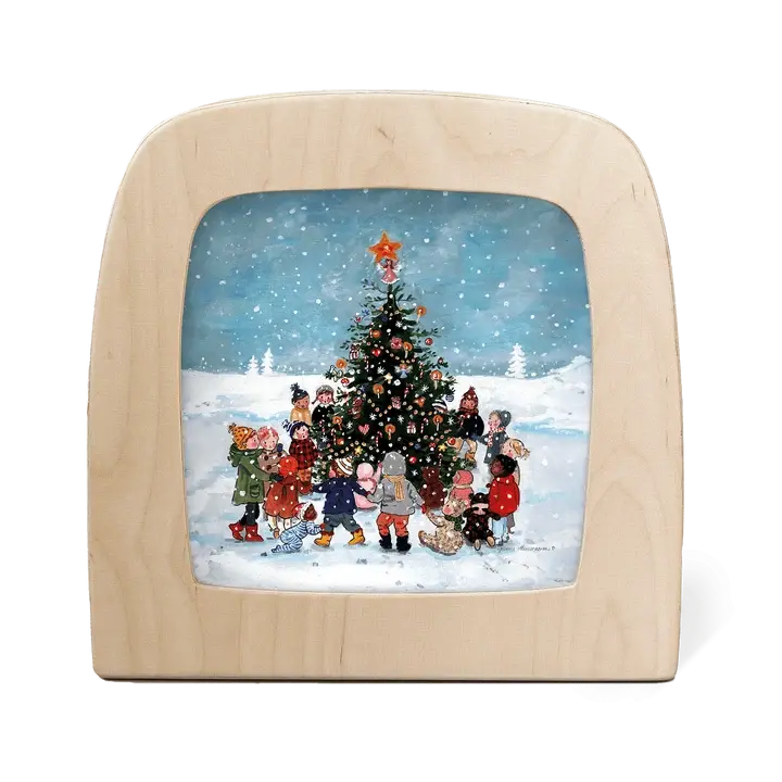 Gwen's Illustrations | besneeuwde decoraties | Silhouet | Toverlux