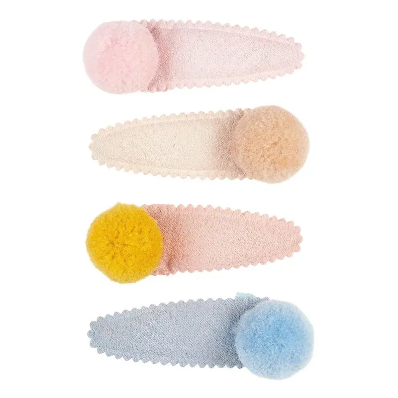 Haar clip Plien - Pastel kleuren