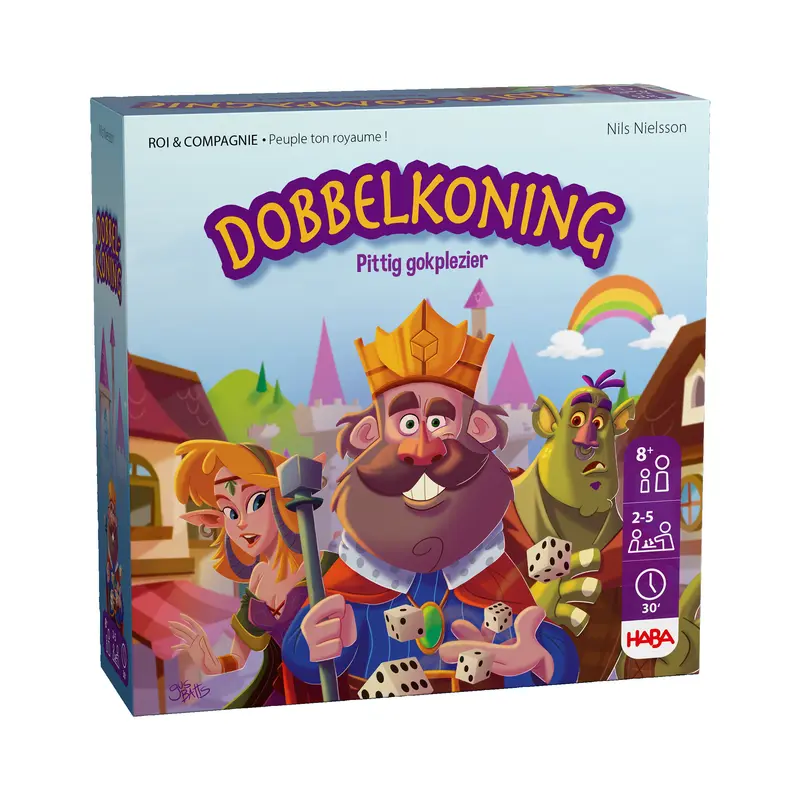 HABA Dobbelkoning – Dobbelspel Bordspel