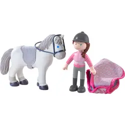 HABA Little Friends Amazone Sanya en paard Saphira