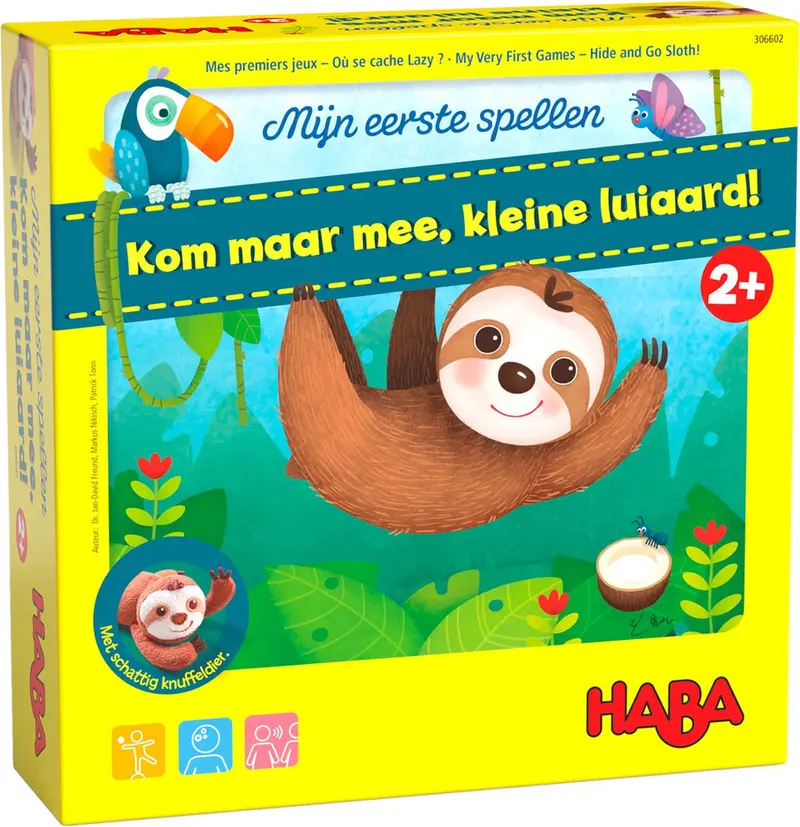 HABA Mijn eerste spellen - Kom maar mee luiaard!