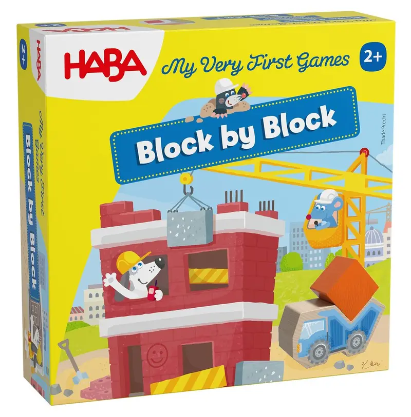 HABA Mijn Eerste Spellen – Steen op Steen Bordspel