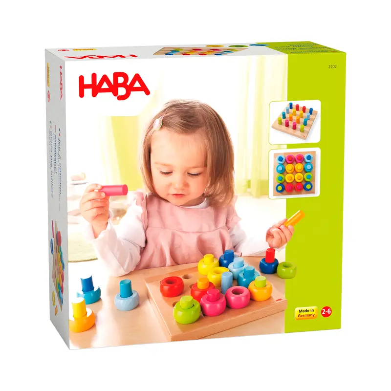 HABA Opsteekspel Kleurenringen