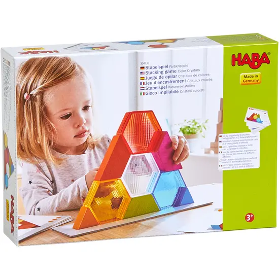 HABA Stapelspel Kleurenkristallen