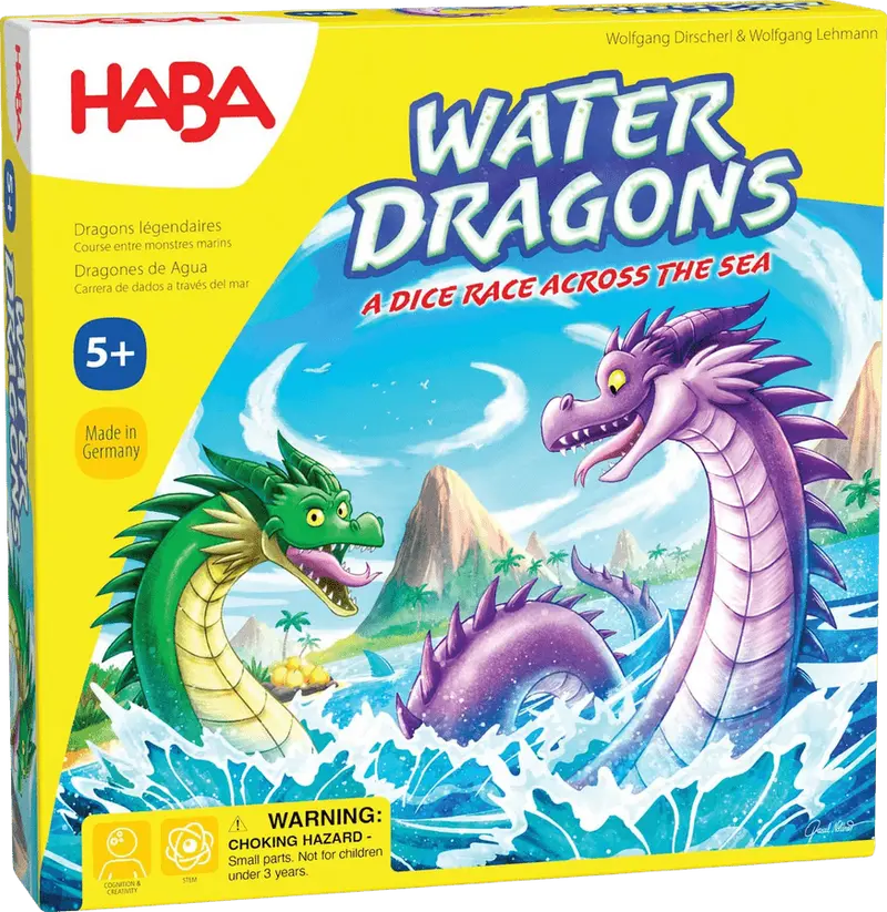 HABA Waterdraken – Dobbelspel Bordspel