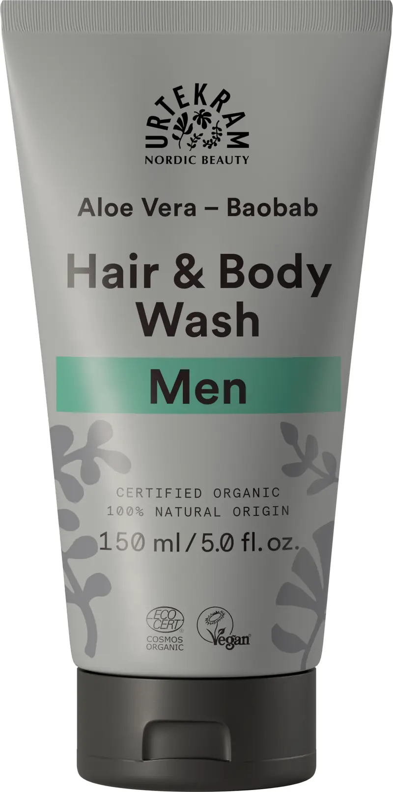 Hair & Body Wash Men - Urtekram