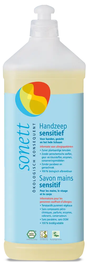 Handzeep sensitief 1L – Sonett