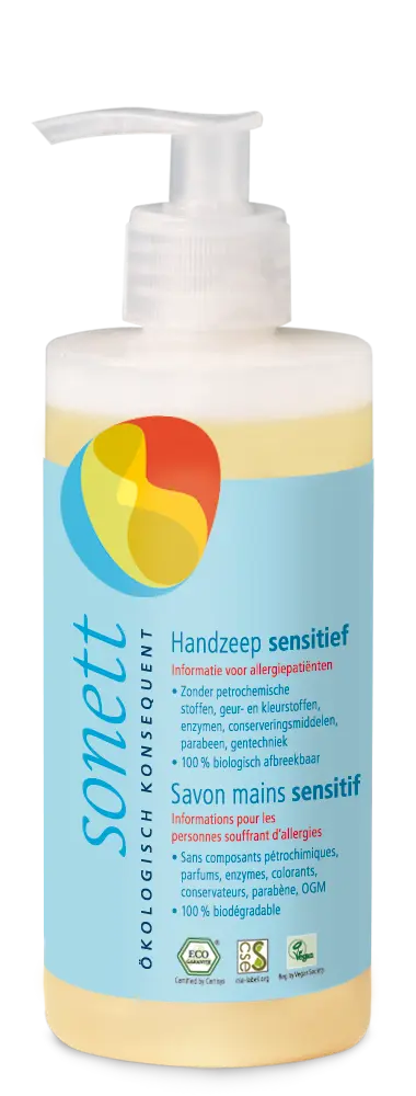 Handzeep sensitief 300 ml – Sonett