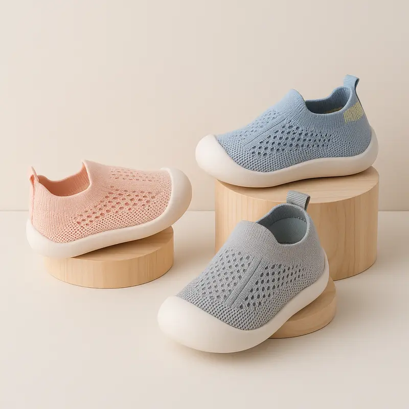 HappyFeet Comfy - sklisikker såle - Joggesko for barn