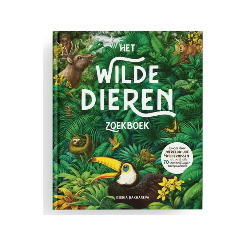 Het Wilde Dieren Zoekboek