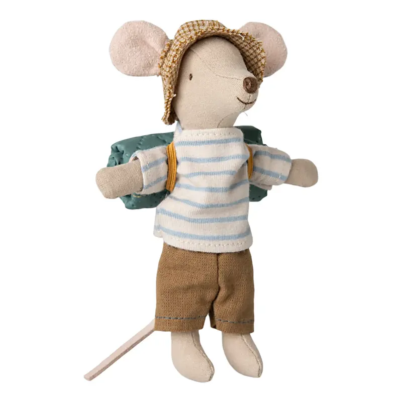 Hiker muis - Grote broer met magnetische handjes