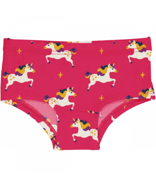 Hipster Briefs Unicorn (donker roze) - Maxomorra