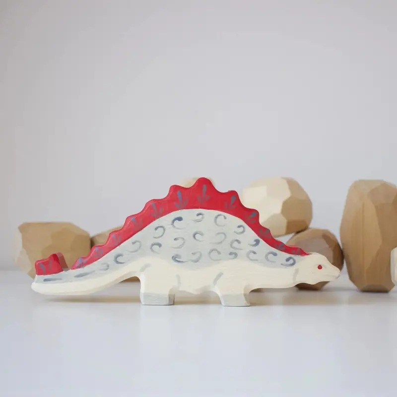 Holztiger Ahşap Oyuncak Dinozor - Stegosaurus