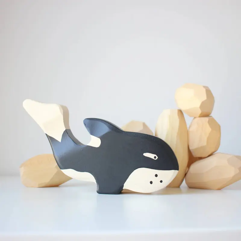 Holztiger Ahşap Oyuncak Orca Balina