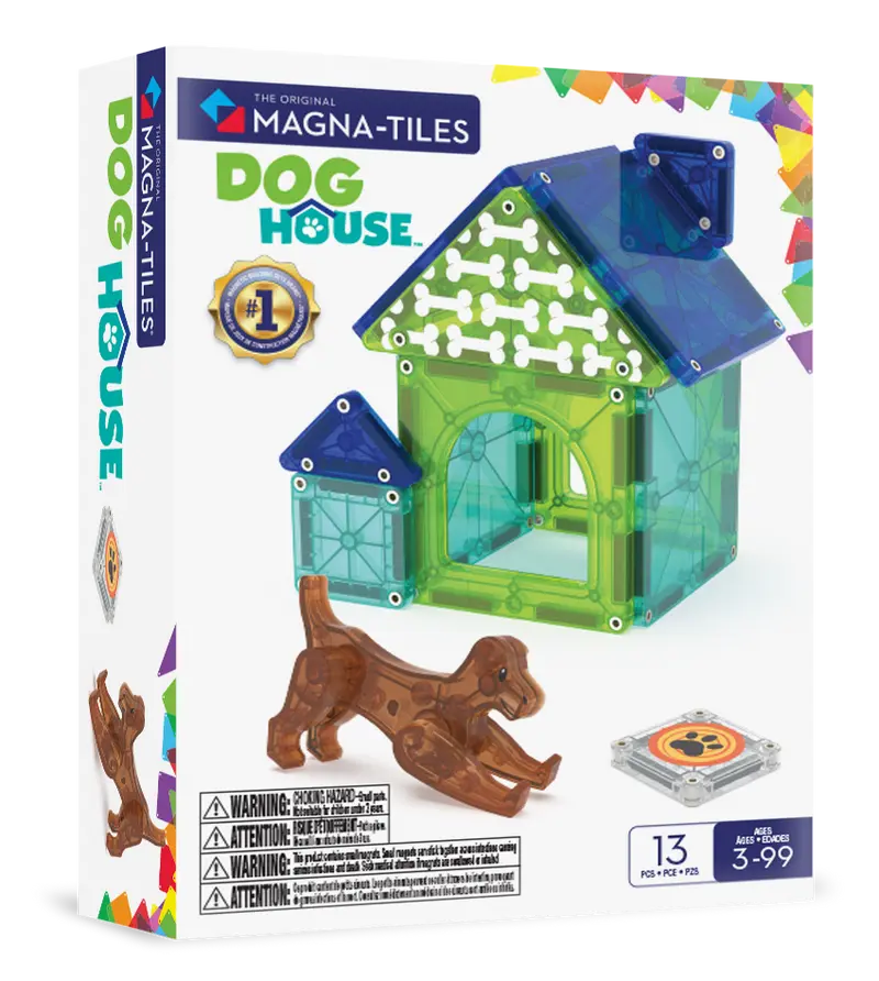 Hondenhok 13 Stuks | Magna Tiles