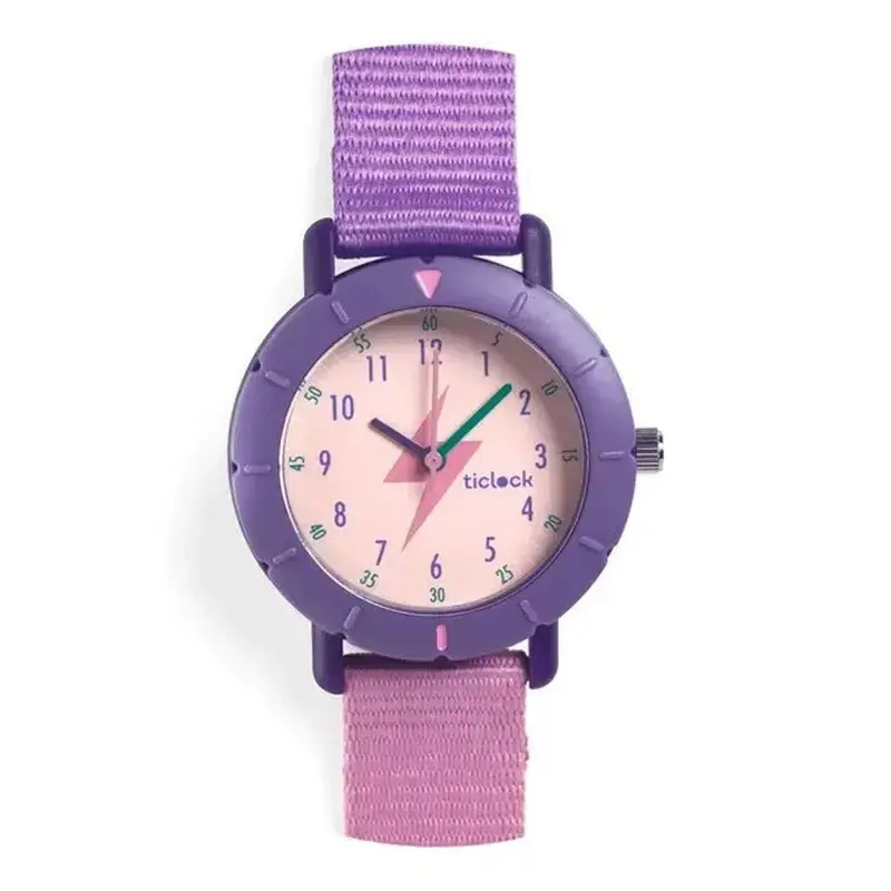 Horloge - Purple Flash