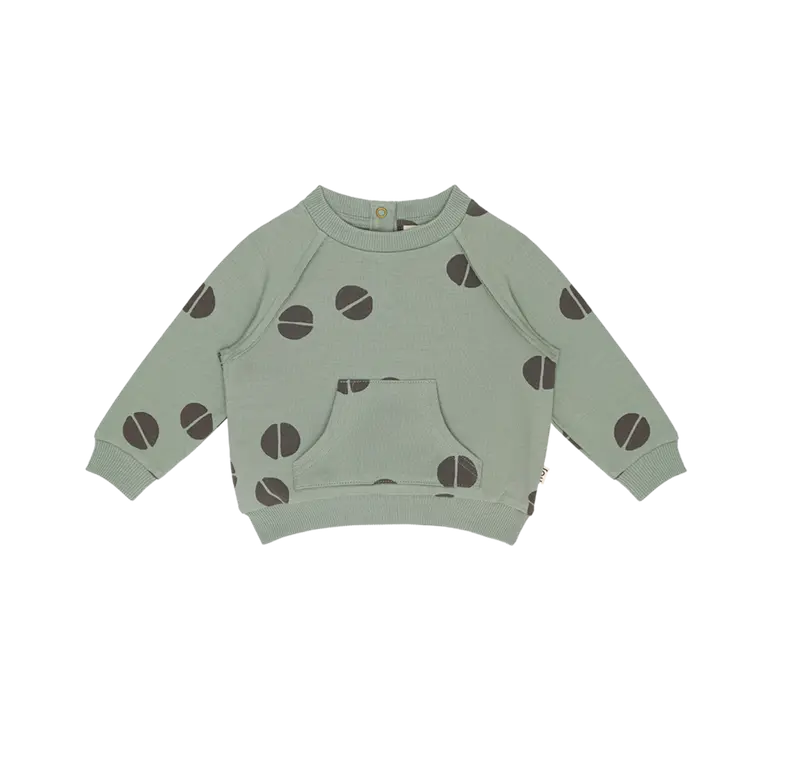 House of Jamie baby raglan sweater beans