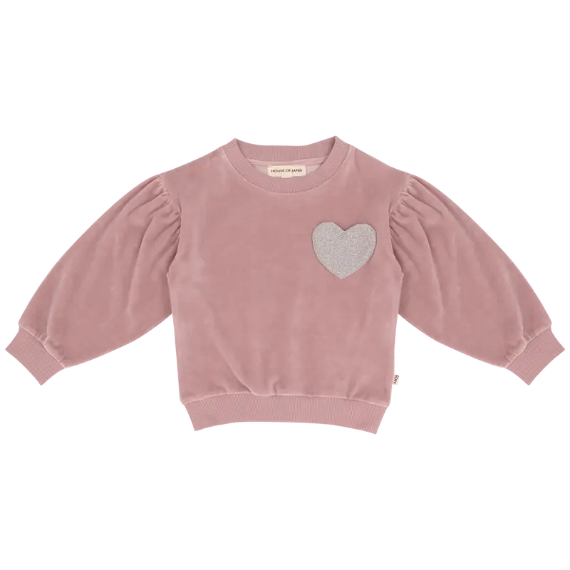 House of Jamie Balloon Sweater Mauveglow