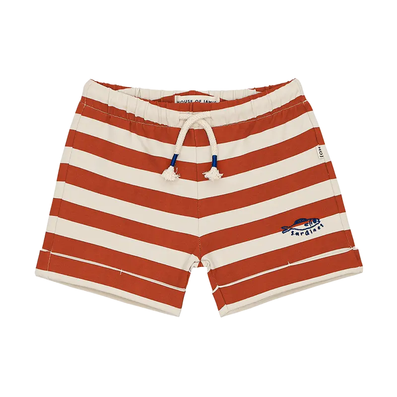 House of Jamie Bermuda Baked Apple Stripes