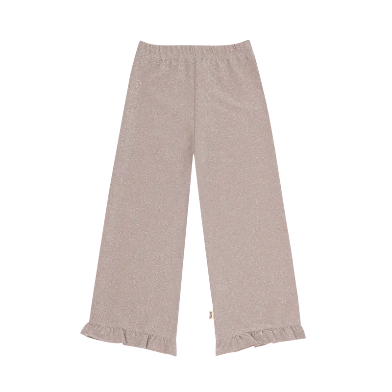 House of Jamie Classic Ruffled Pants Mauve Rose