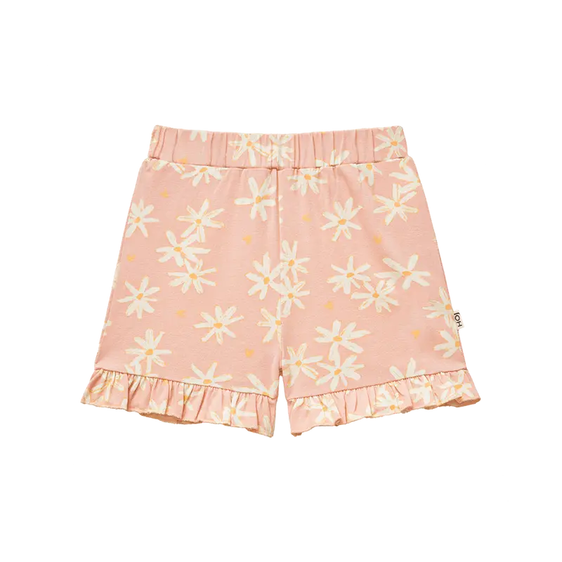 House of Jamie Ruffled Shorts Daisy