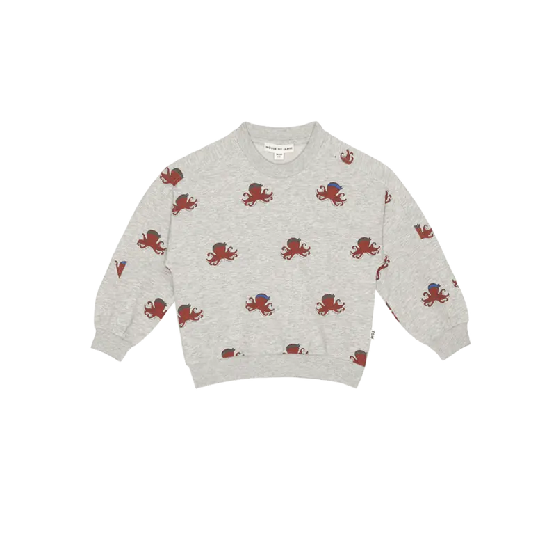 House of Jamie sweater stone octopus