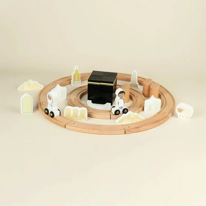 Houten Hajj & Umrah Speelset – leren door spel