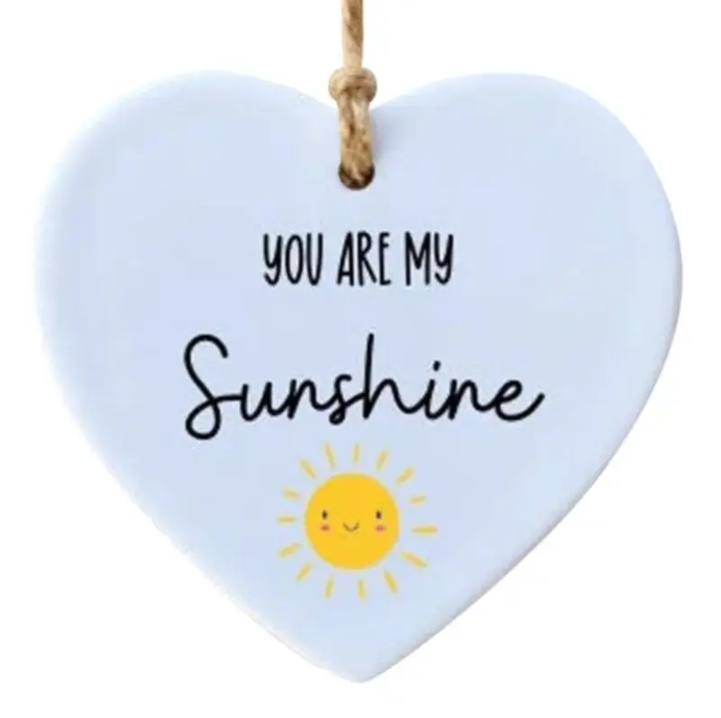 Houten Hart 'You Are My Sunshine'