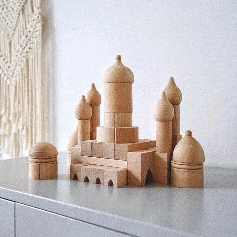 Houten Moskee Bouwset