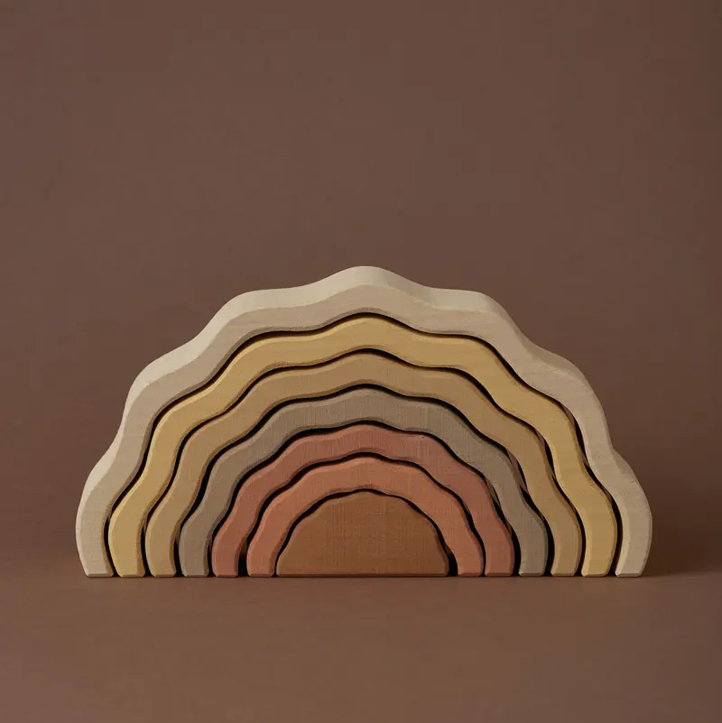 Houten – New Wave Arcs Powder – Open-ended play – Raduga Grëz