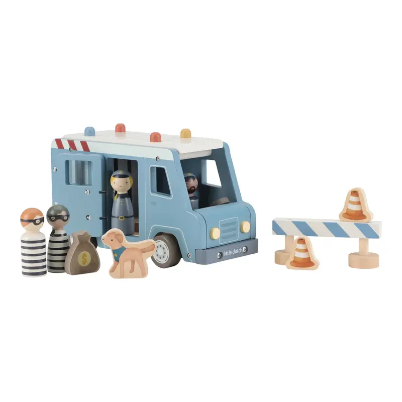Houten Politiebus