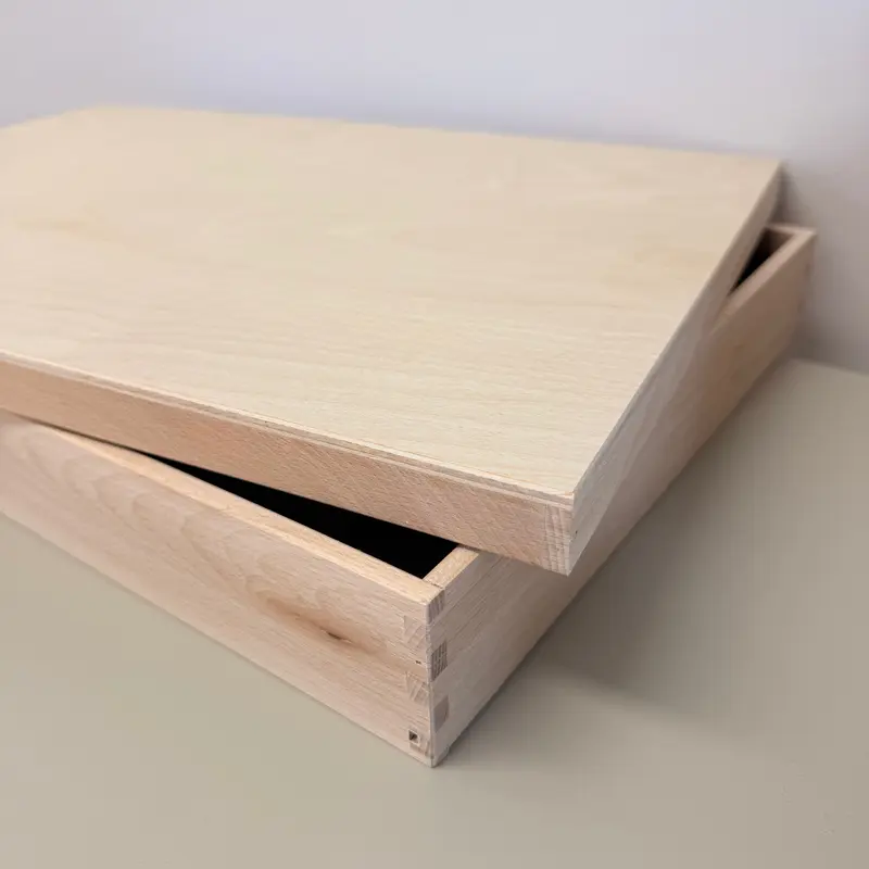 Houten speelbak