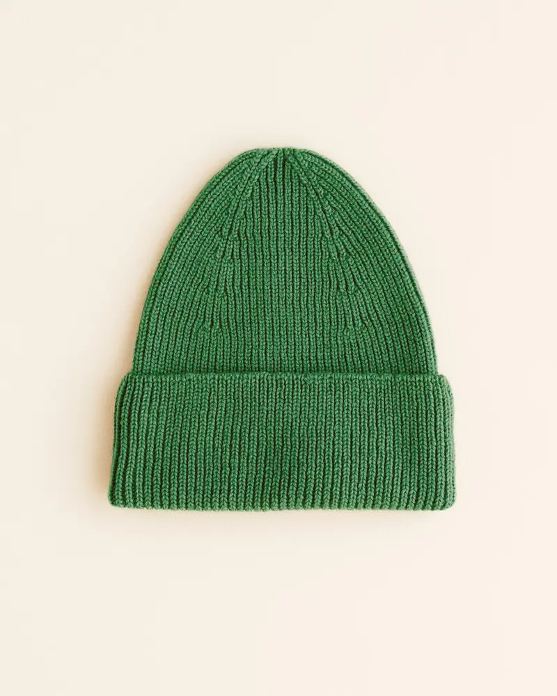 Hvid beanie Fonzie Kids grass